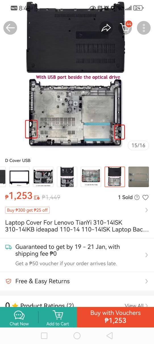 Jack D'Alimentation DC Pour Lenovo IdeaPad 110S-11IBR 120S Etc. - Neuf Cythonworks