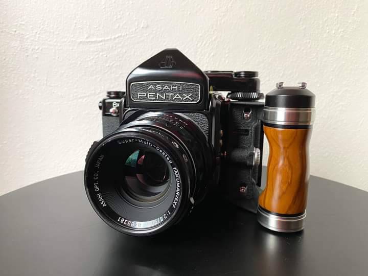 Appareil Photo Pentax 67 Moyen Format + Objectif 55mm + Poignée 3D - Occasion