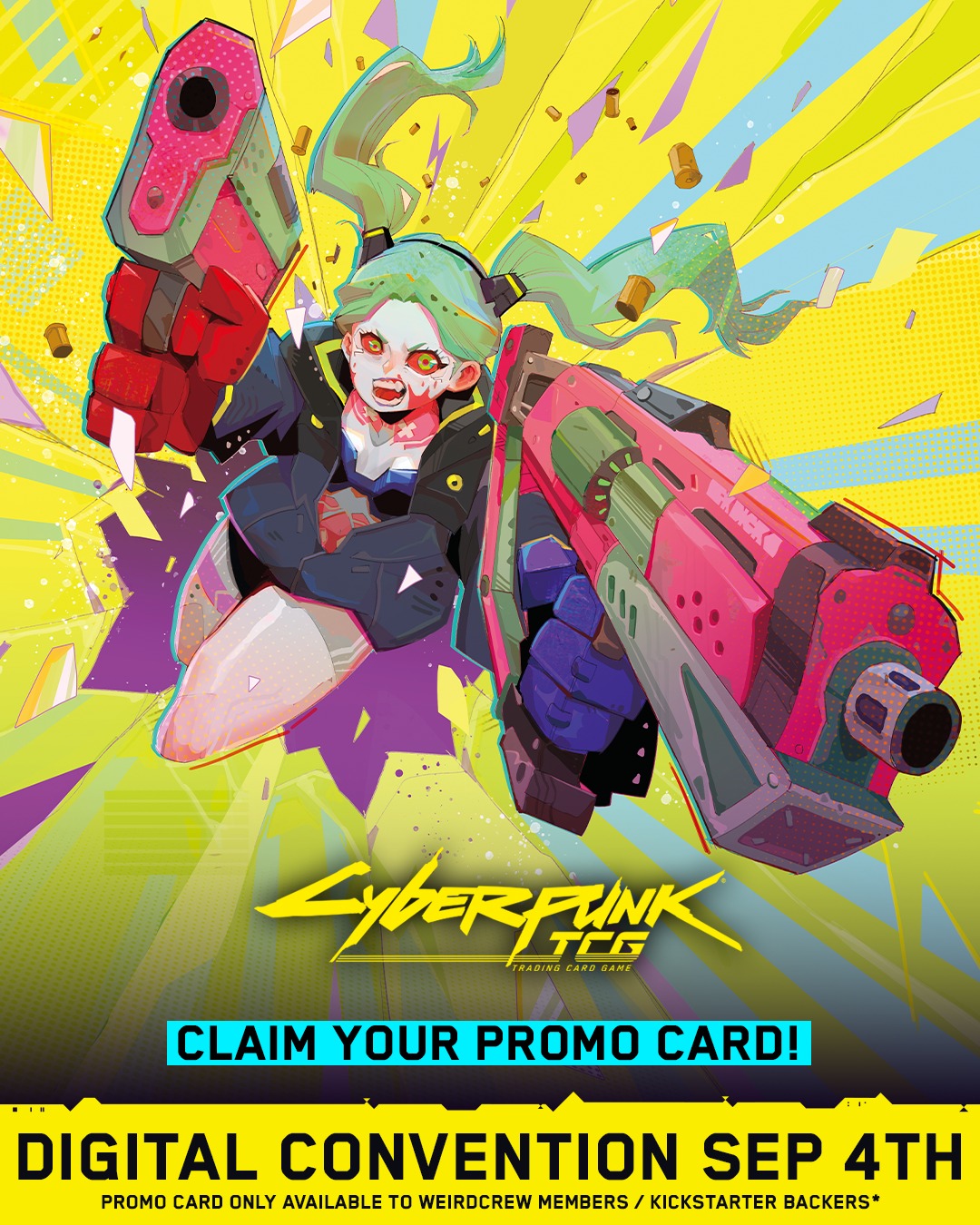 Cyberpunk TCG beta box opening and tournament registration