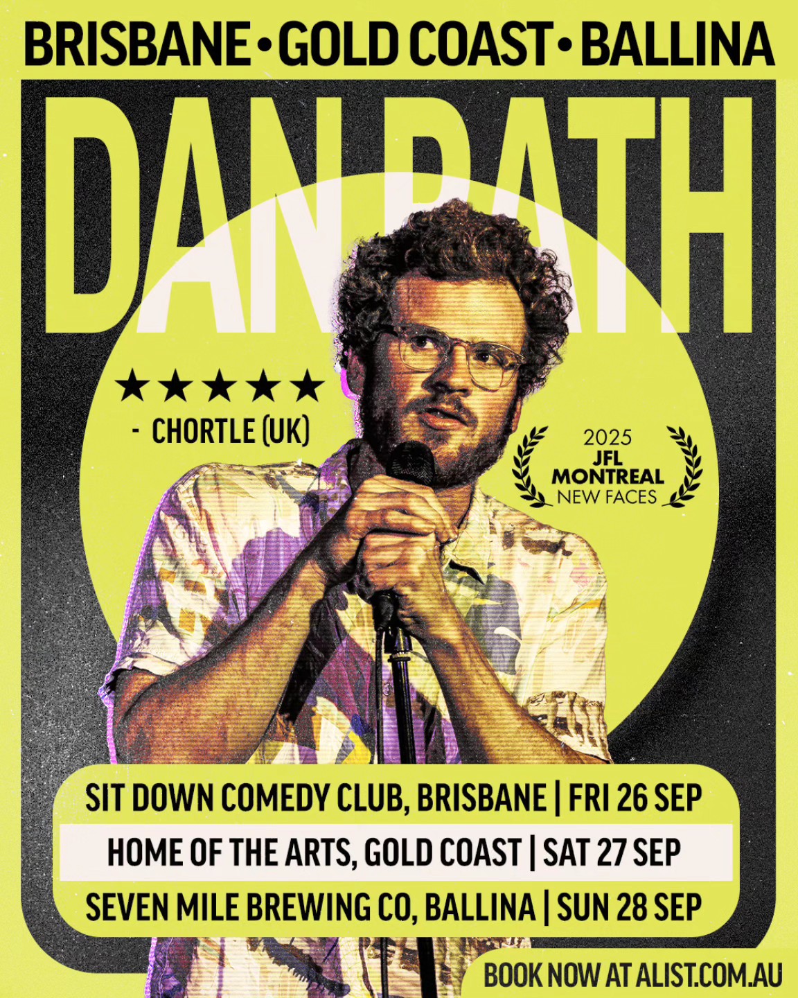 Dan - King of the chaotic one-liner, Dan Rath kicks off his debut ...