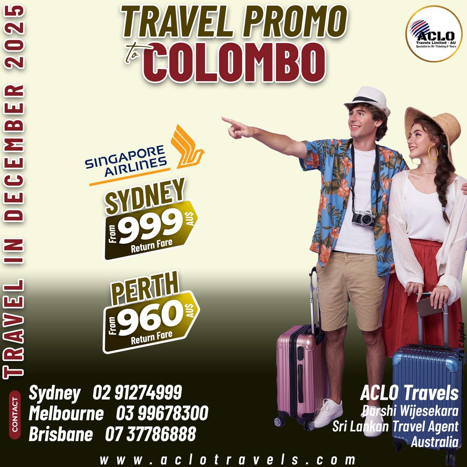 ACLO - ~~~~~~~~~~~~~~~~~~~~~~~~~~~~ 🕐📣TRAVEL PROMO - RETURN FARE ️