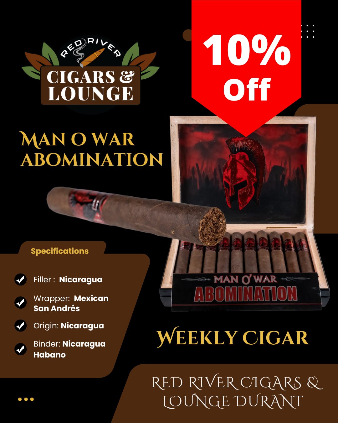 🔥 WEEKLY CIGAR FEATURE 🔥 This... - Red River Cigars & Lounge | Facebook