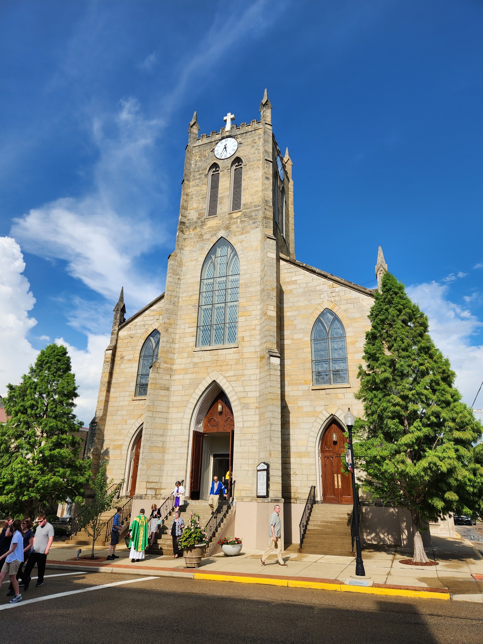 Historic St. Thomas Aquinas Church in Zanesville, Ohio, saved by