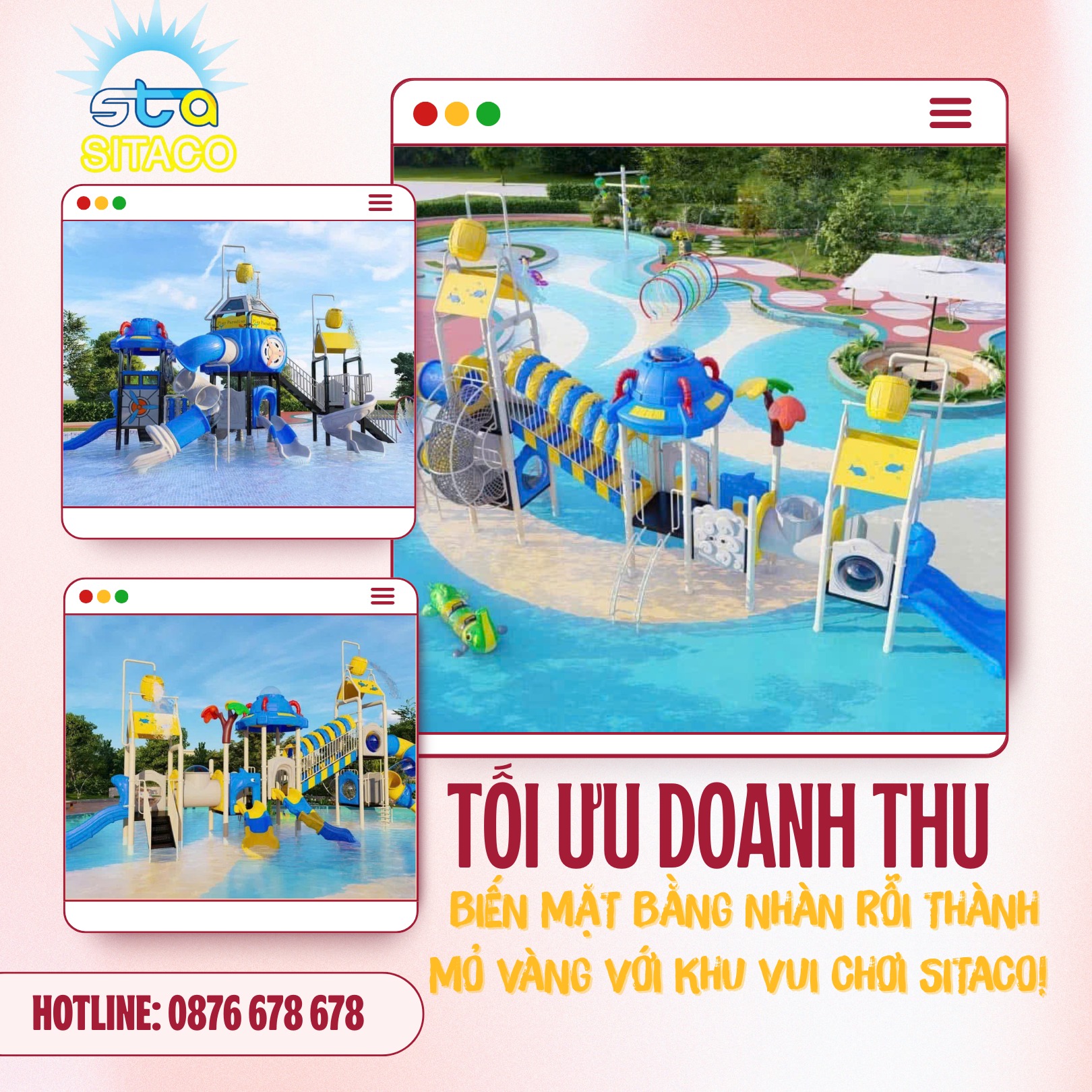 Sitaco Group - Thiết kế và thi công khu vui chơi trong nhà, ngoài trời ...