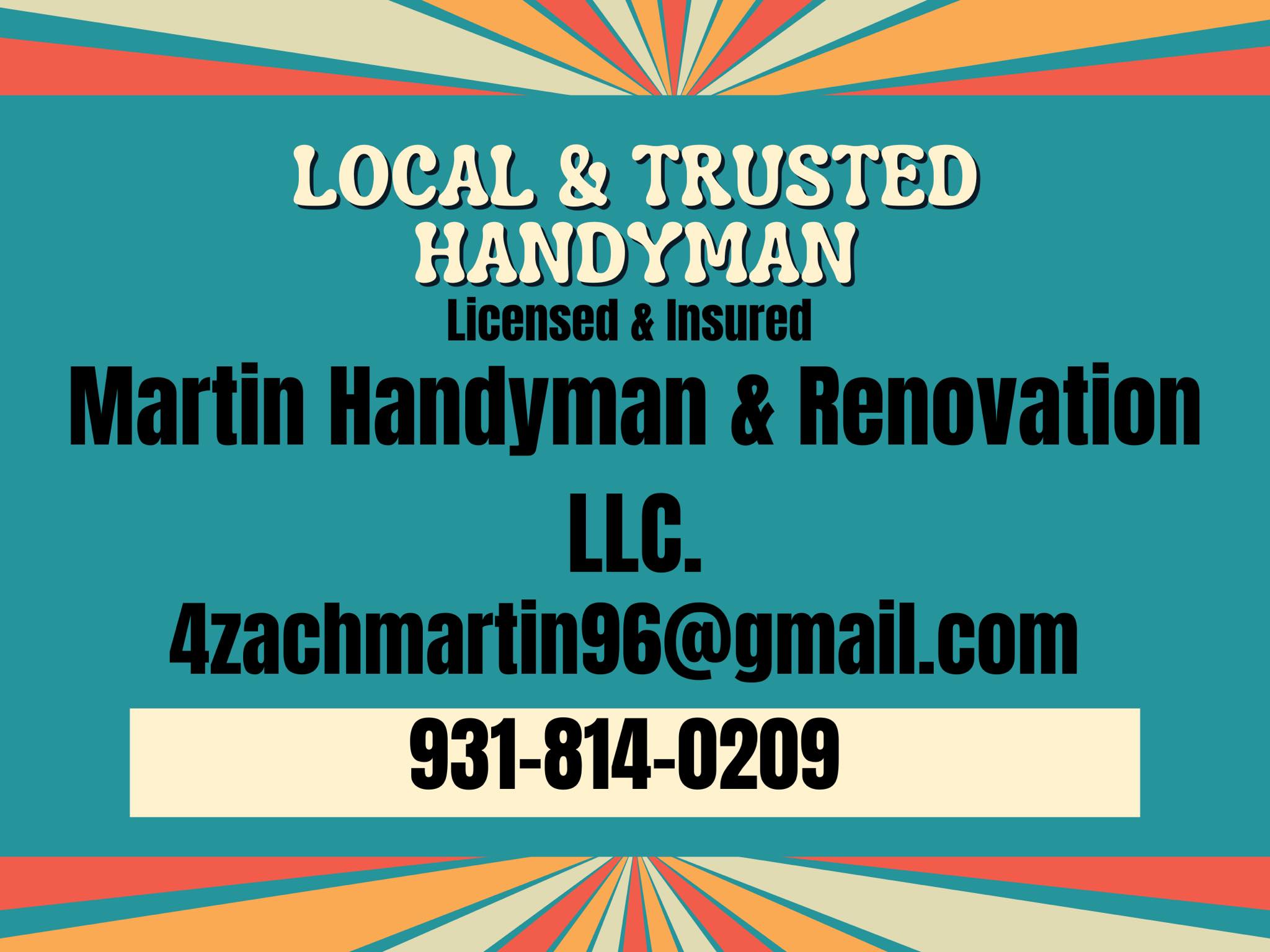 Martin Handyman & Renovation LLC | Fayetteville TN