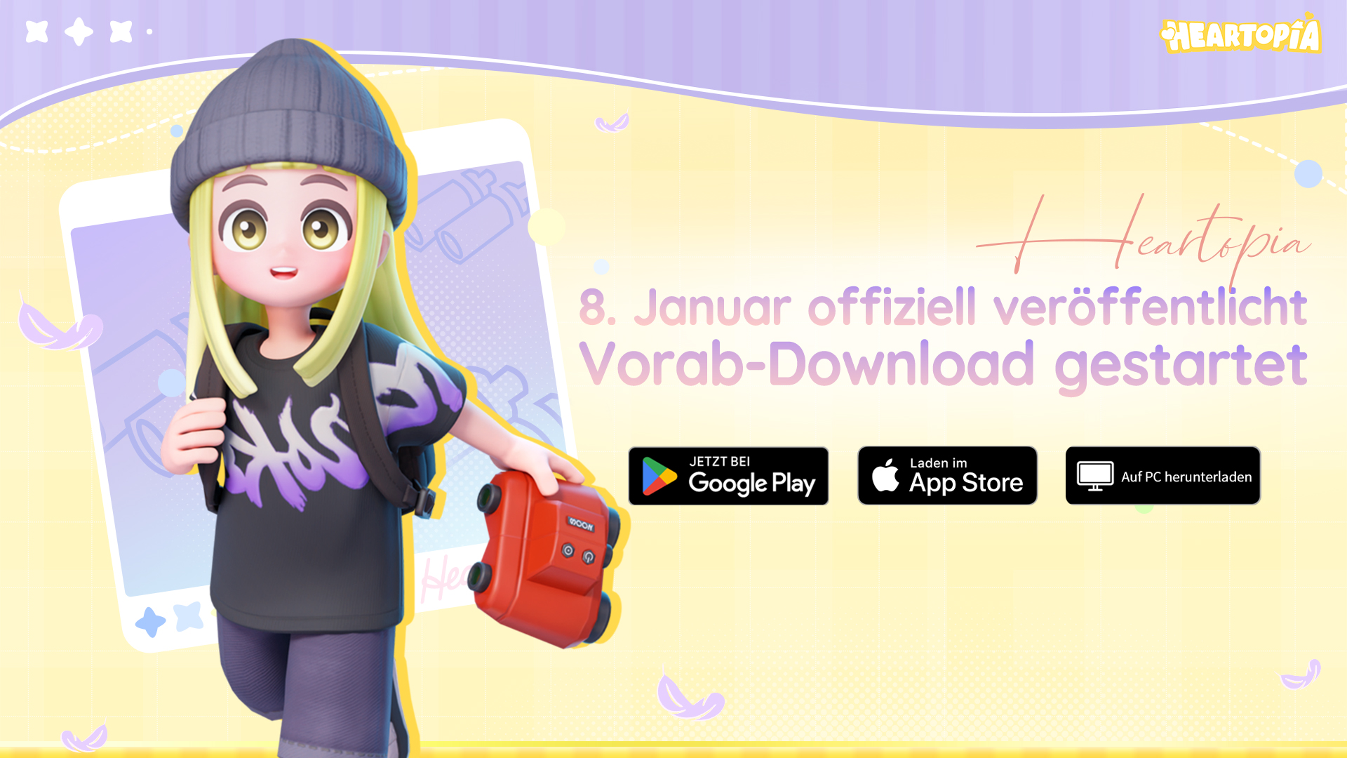 Heartopia - Die Vorab-Downloads von Heartopia beginnen offiziell! Babu ...