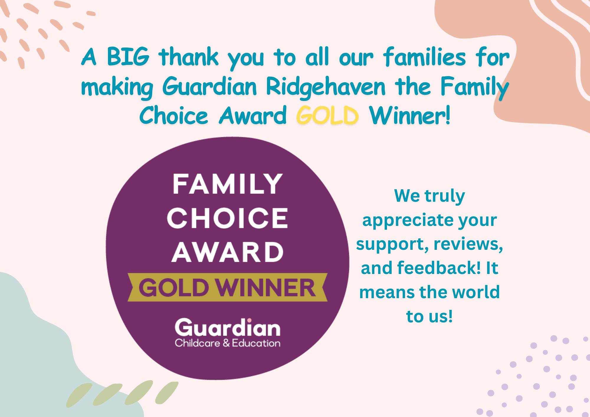 Guardian - 🌟 We’re GOLD Winners! 🌟 A heartfelt THANK YOU to all our ...
