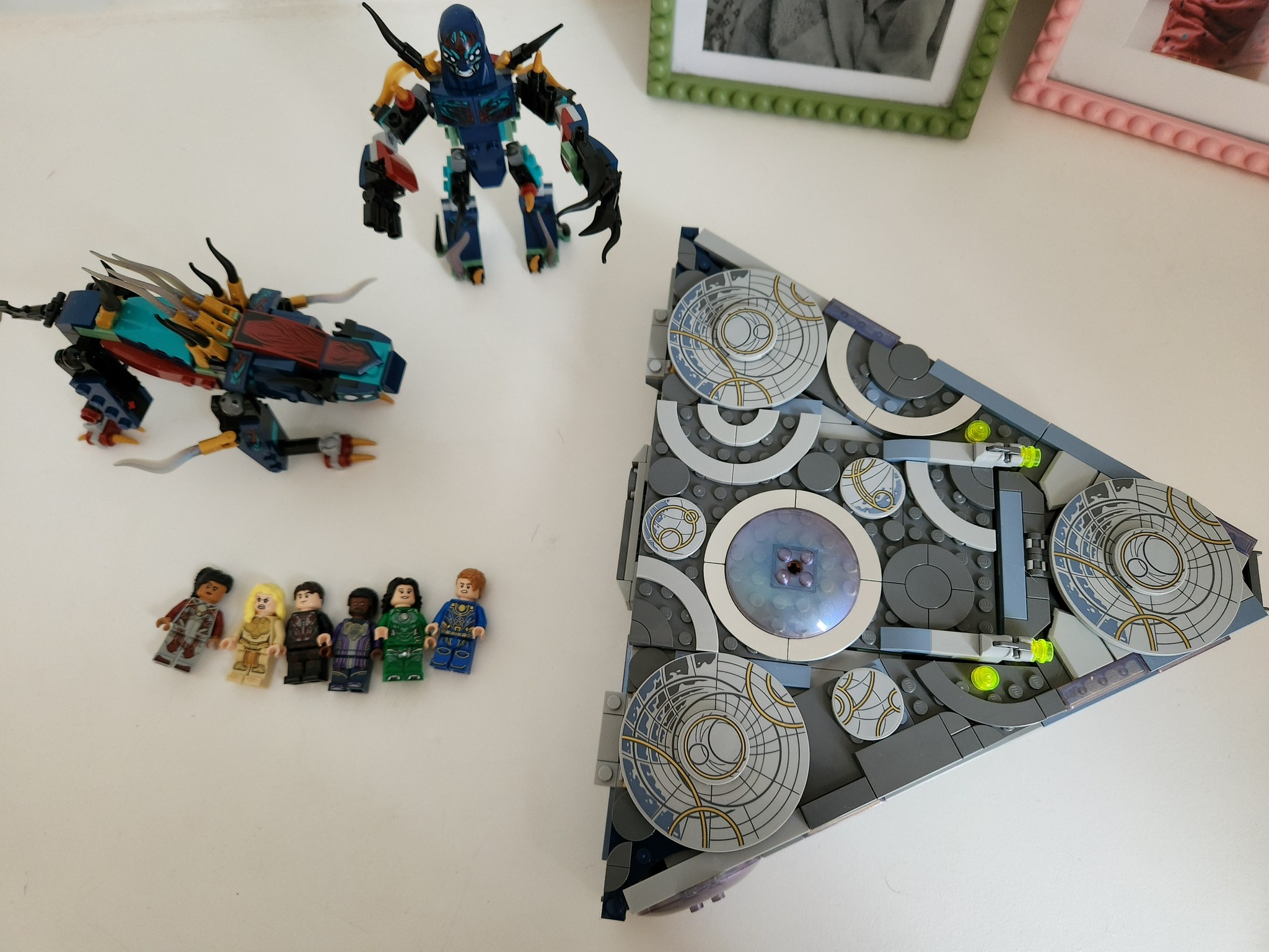 Eternals 76156 ship Lego set review