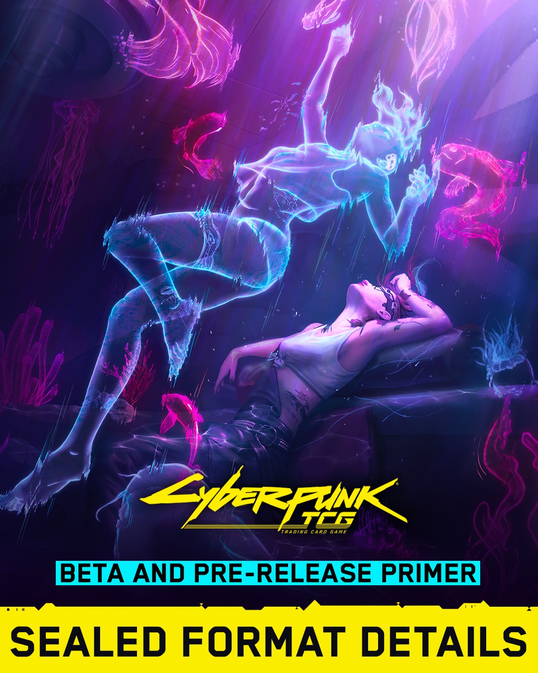 Cyberpunk TCG beta box opening and tournament registration