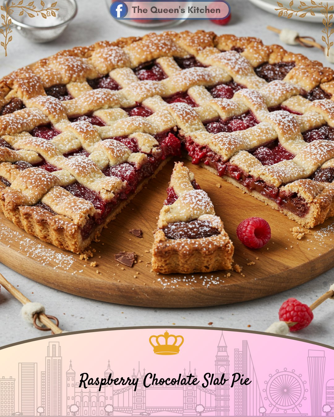Ina Garten Cooking | 🍫 Dark Chocolate Raspberry Pie Bars 🍇 | Facebook