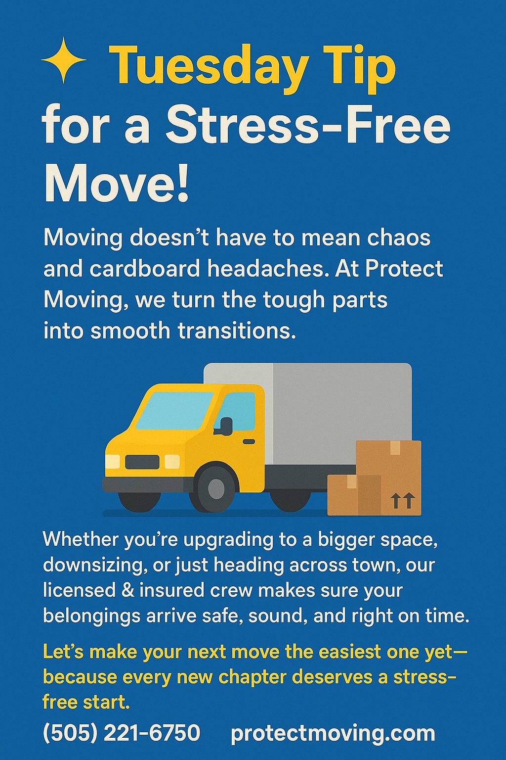 NM Jobs For Hire | Tuesday Tip for a Stress-Free Move | Facebook