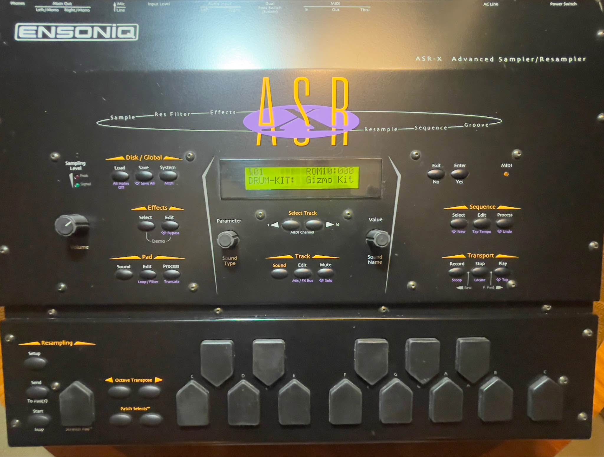 Ensoniq ASR X Pro favorite machine for music production