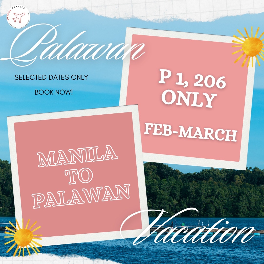 Joyful - ️ MANILA TO PALAWAN TRIP for ONLY ₱1,206! ️ Tara na sa Palawan ...