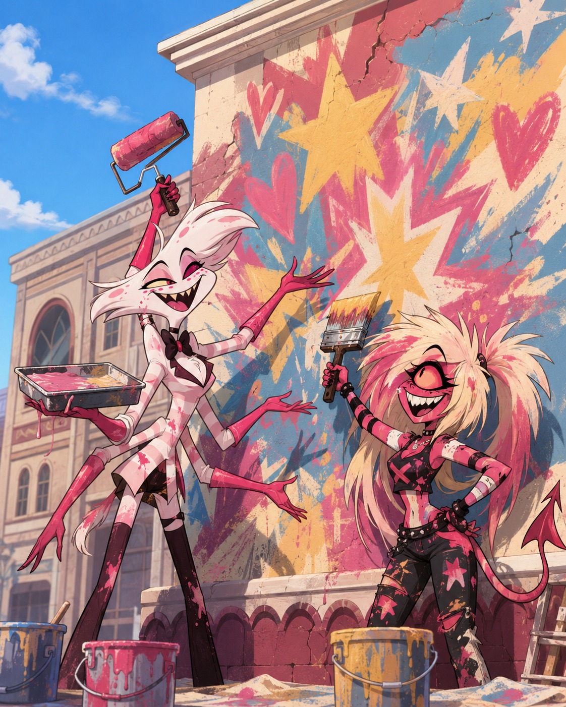 The bond between Angel Dust and Cherri Bomb is what makes Hazbin