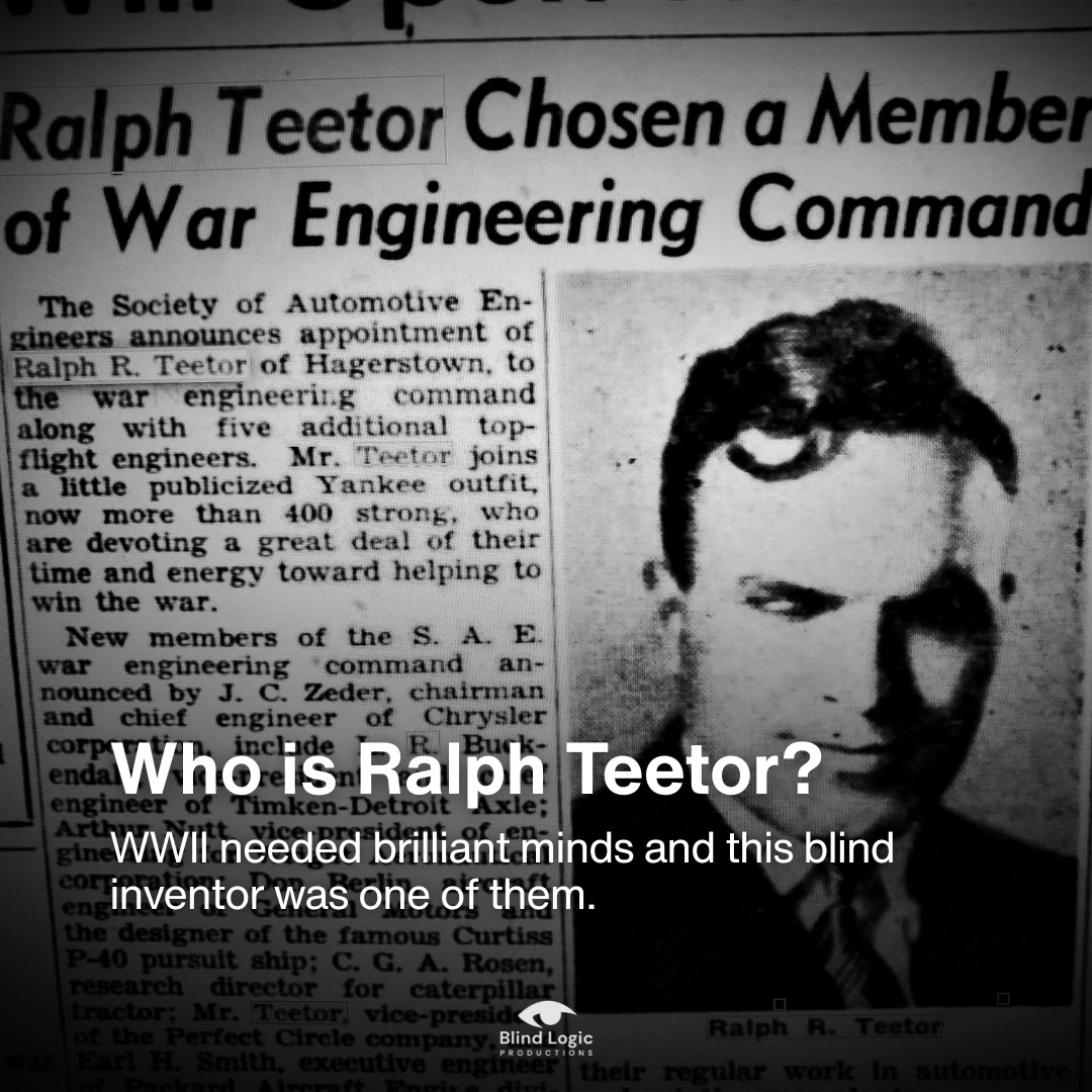 Blind - Who is Ralph Teetor? He was so respected for his mechanical ...