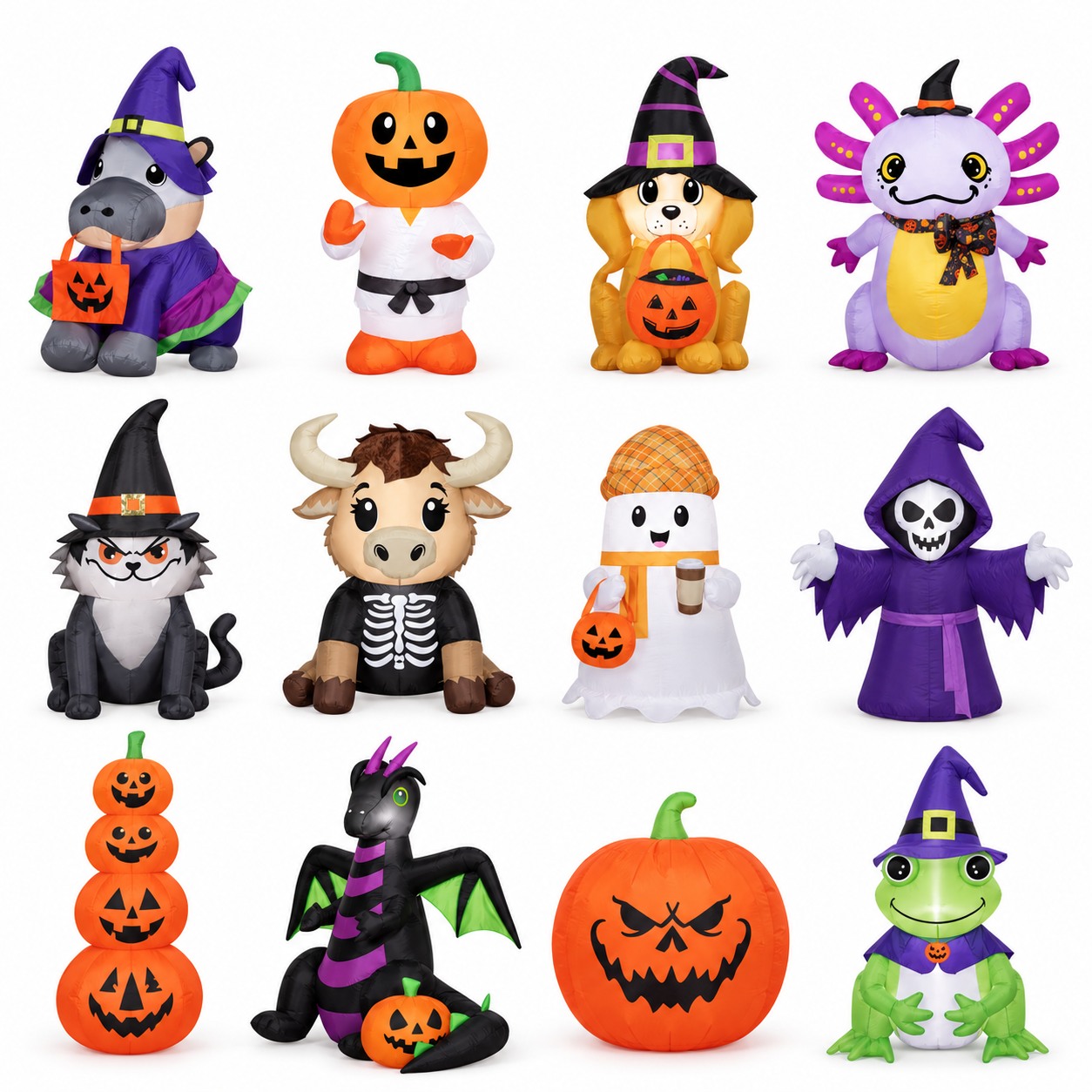 アマビエ&ドクロ☆ハロウィン