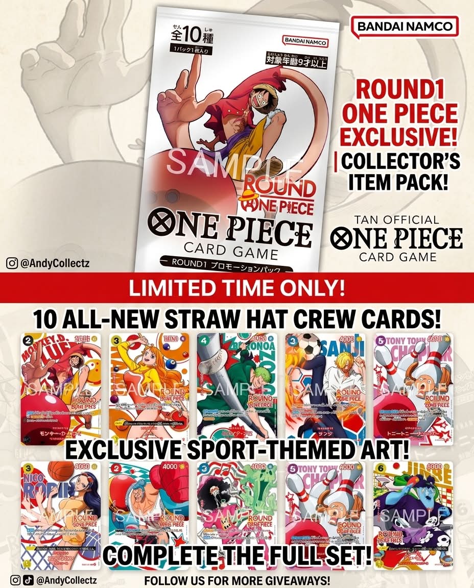 One Piece Film: Strong World promotional trading cards These are
