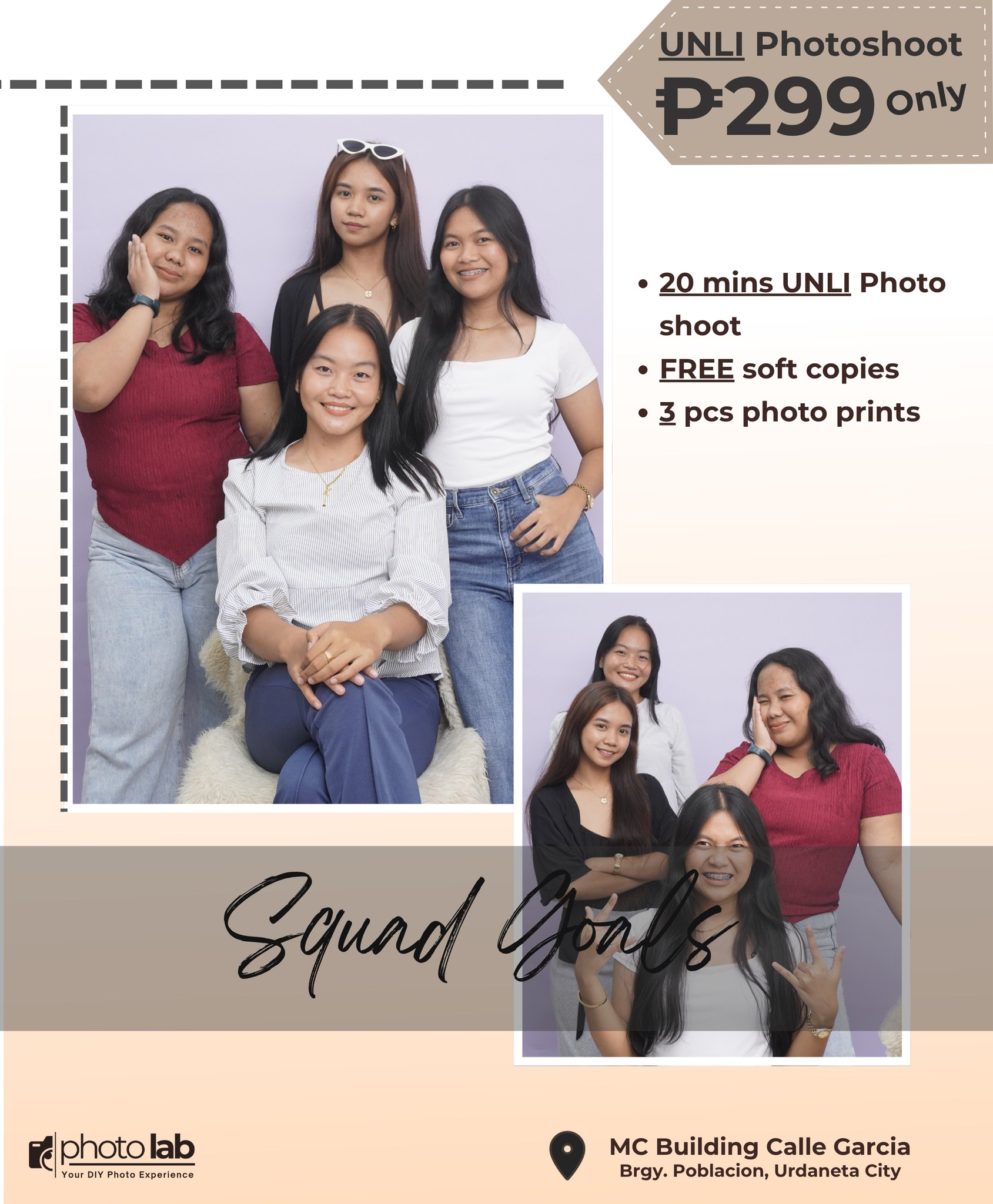 Photo - Walang professional model dito, pero sa saya at energy? Panalo ...