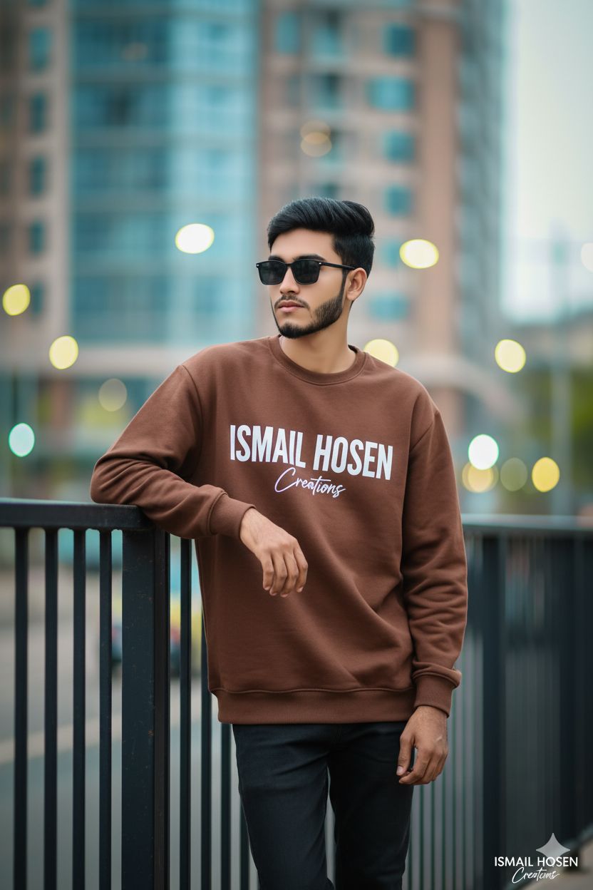 Ismail - Ultra-realistic cinematic street-style portrait of a young man ...