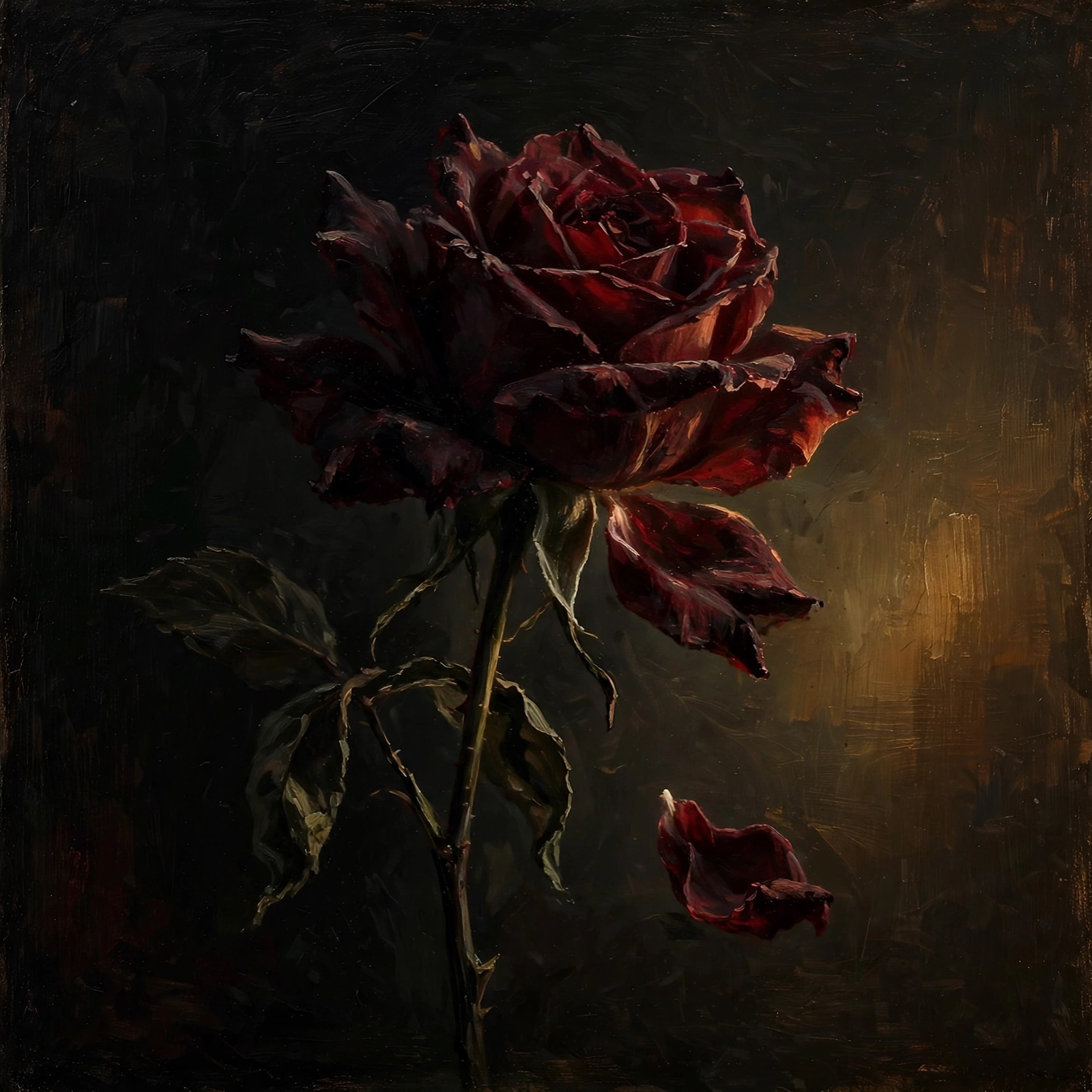 Anyone can fall for a rose 🥀🖤 #poetry #quotes #deepthoughts | The ...