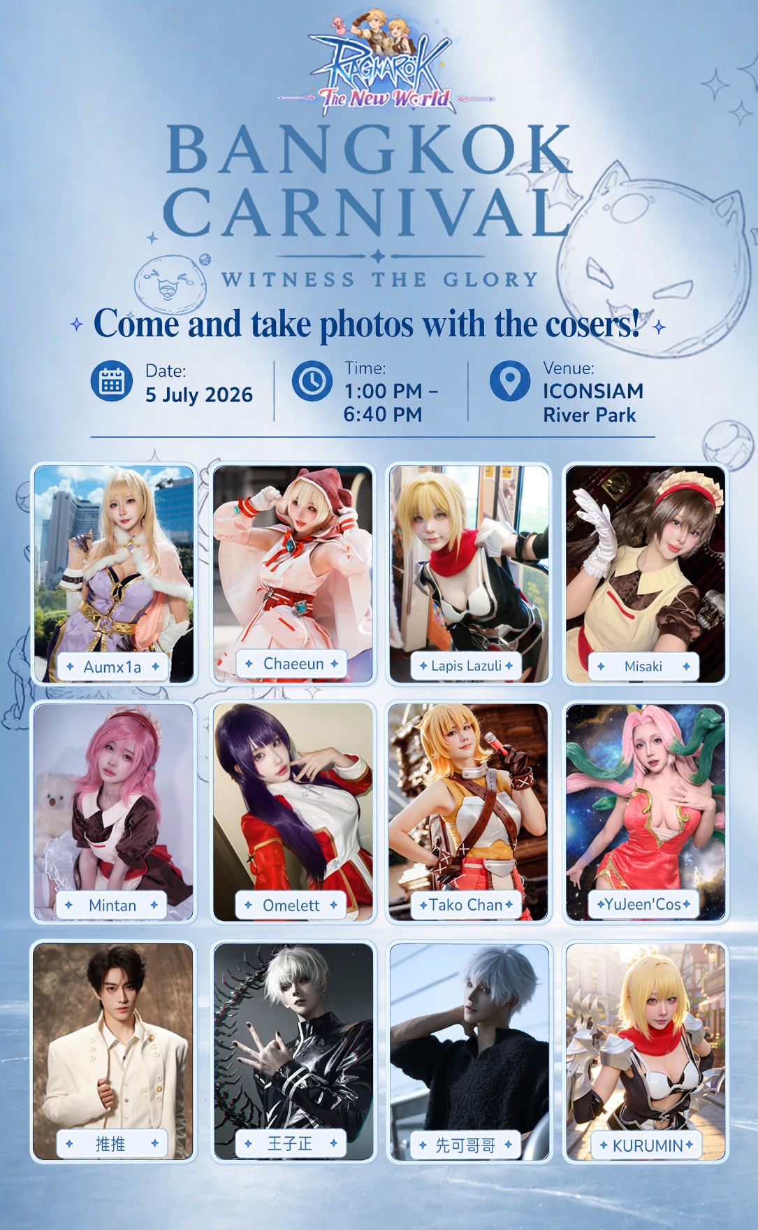 BABYMONSTER to appear at Bangkok Carnival in Ragnarok: The New World