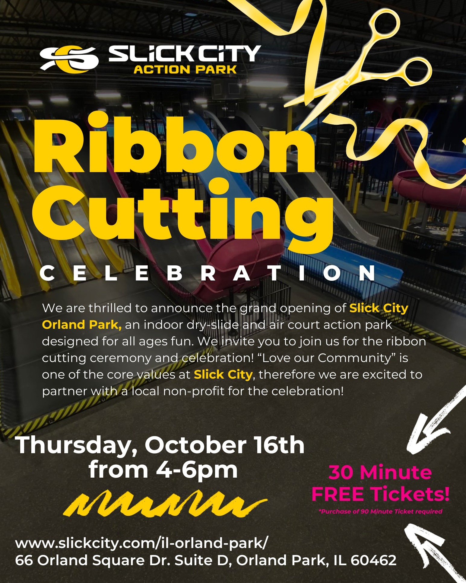 Slick - 🎉 Join us for our Ribbon Cutting Celebration on October 16th ...