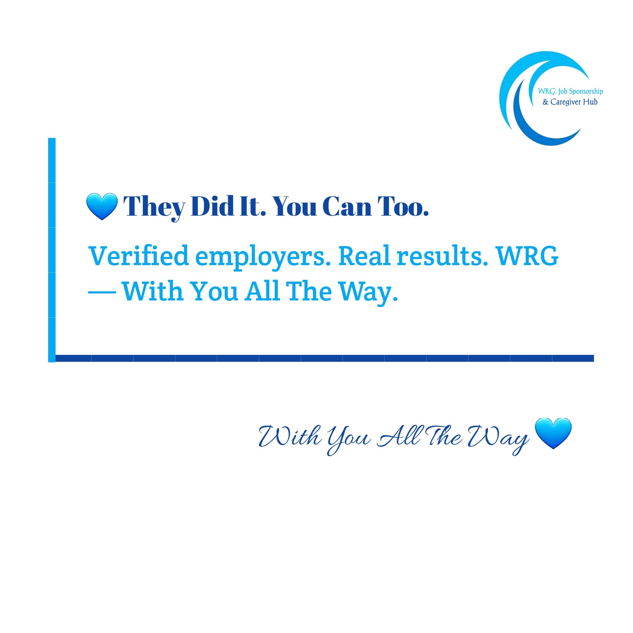WRG: Job Sponsorship & Caregiver Hub