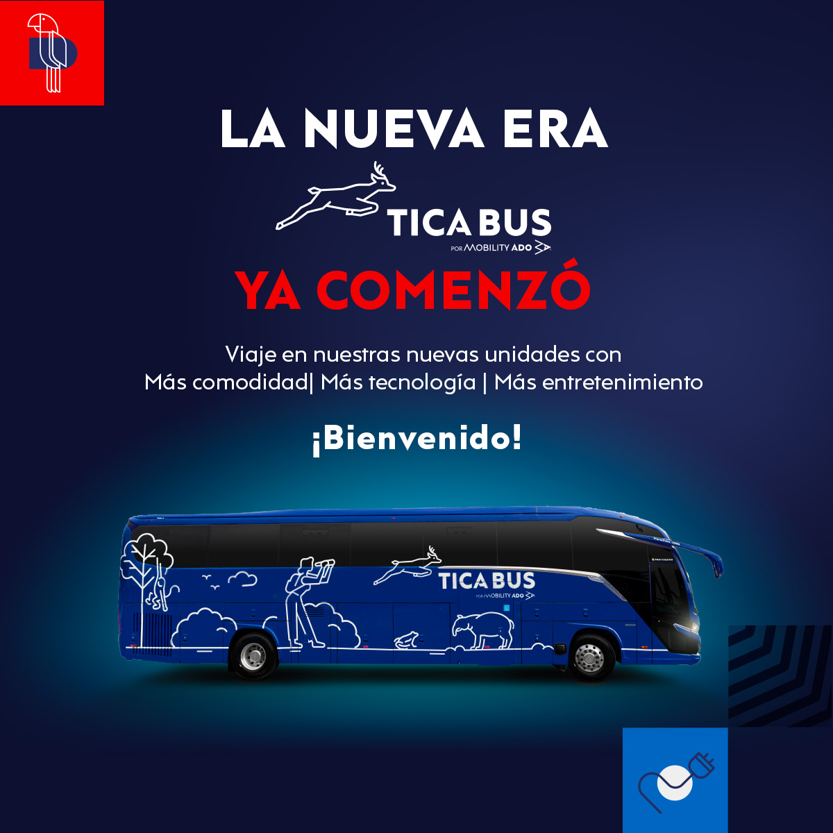 Tica - 💙¿Preparados para viajar con los autobuses que están llegando a ...