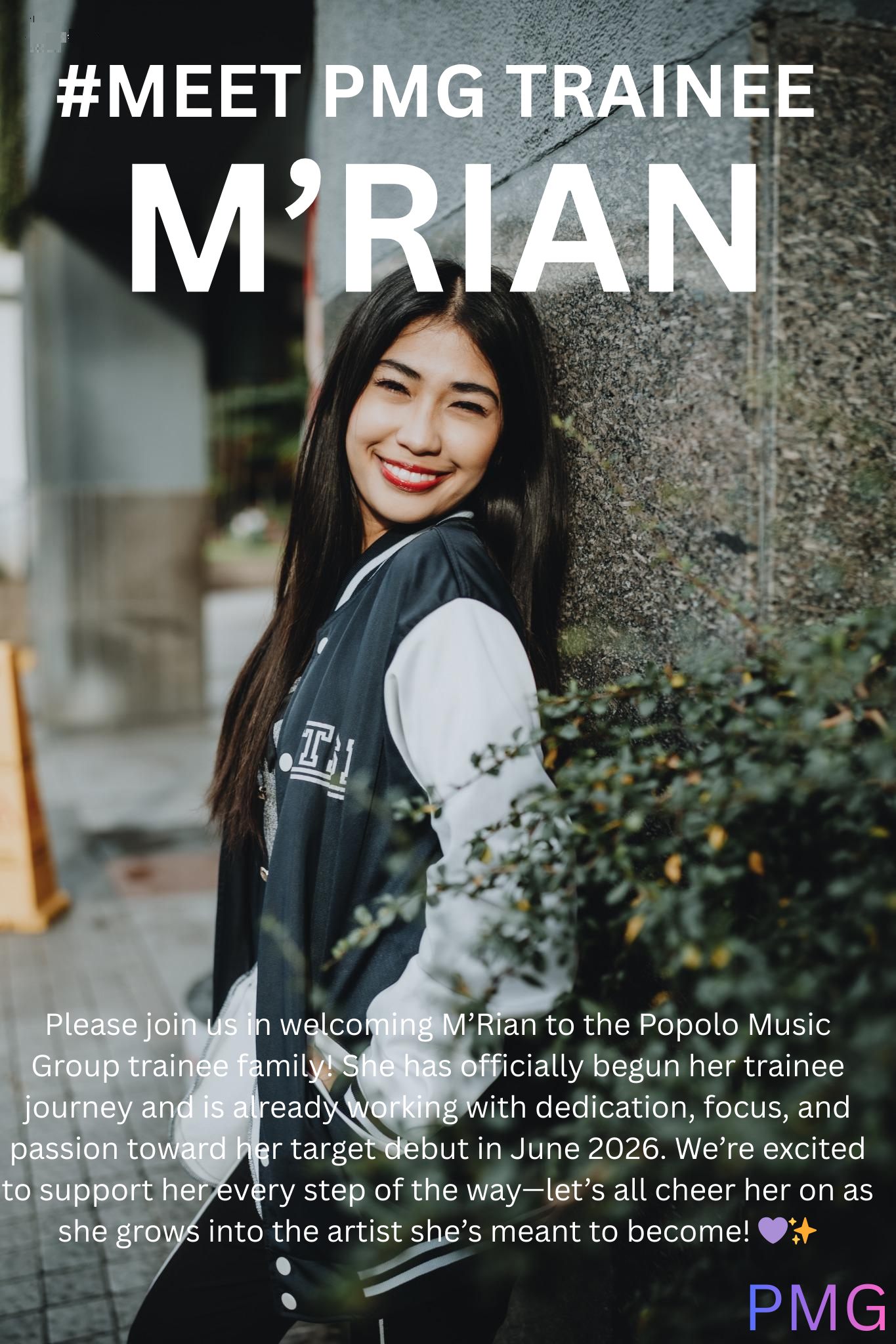 Audition - 🌟 MEET PMG TRAINEE: M’RIAN 🌟 Everyone, please join us in ...