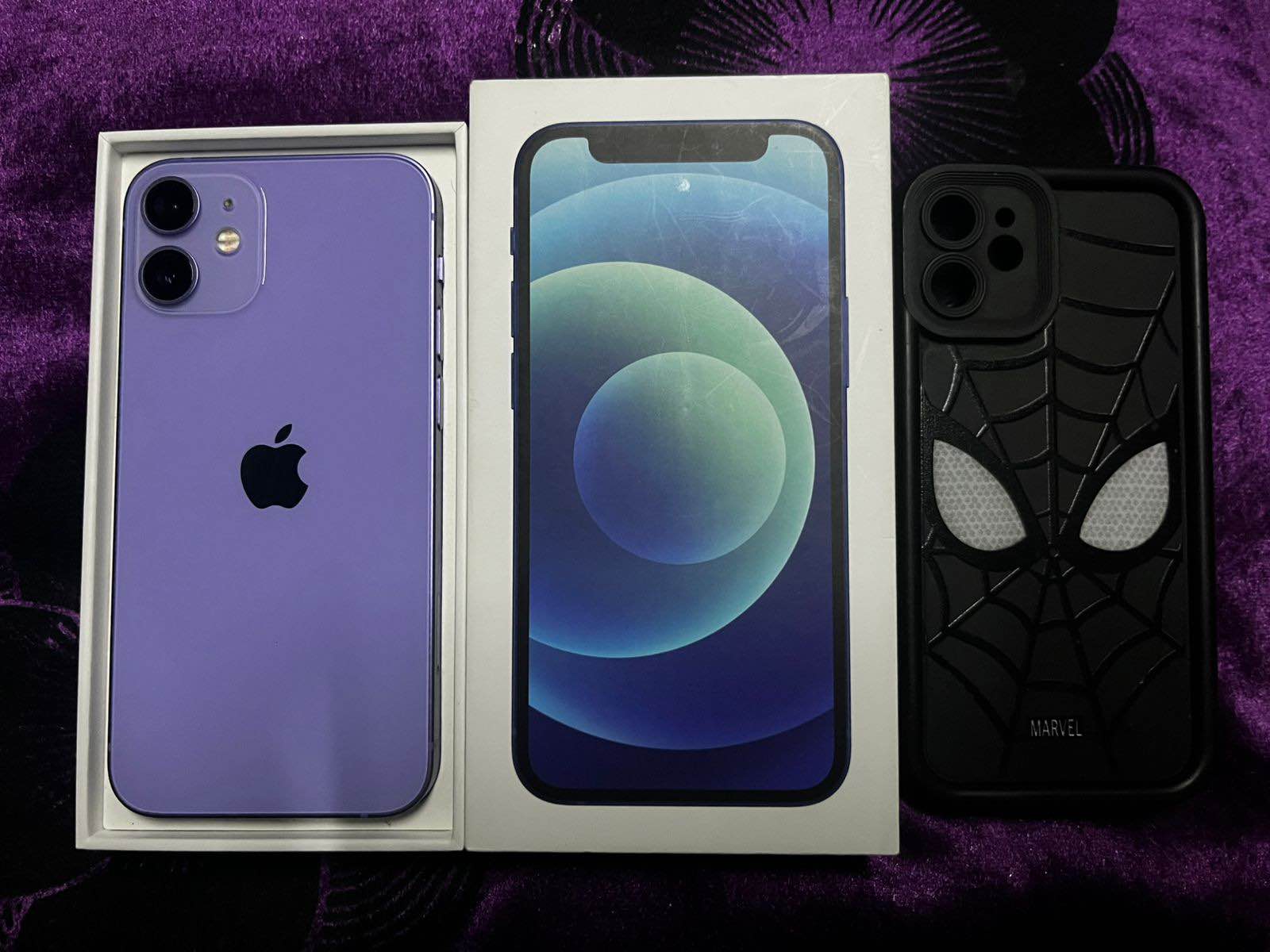 Iphone 12 Mini -Purple Colour -64GB -Battery Health 77%(Ori) -True 