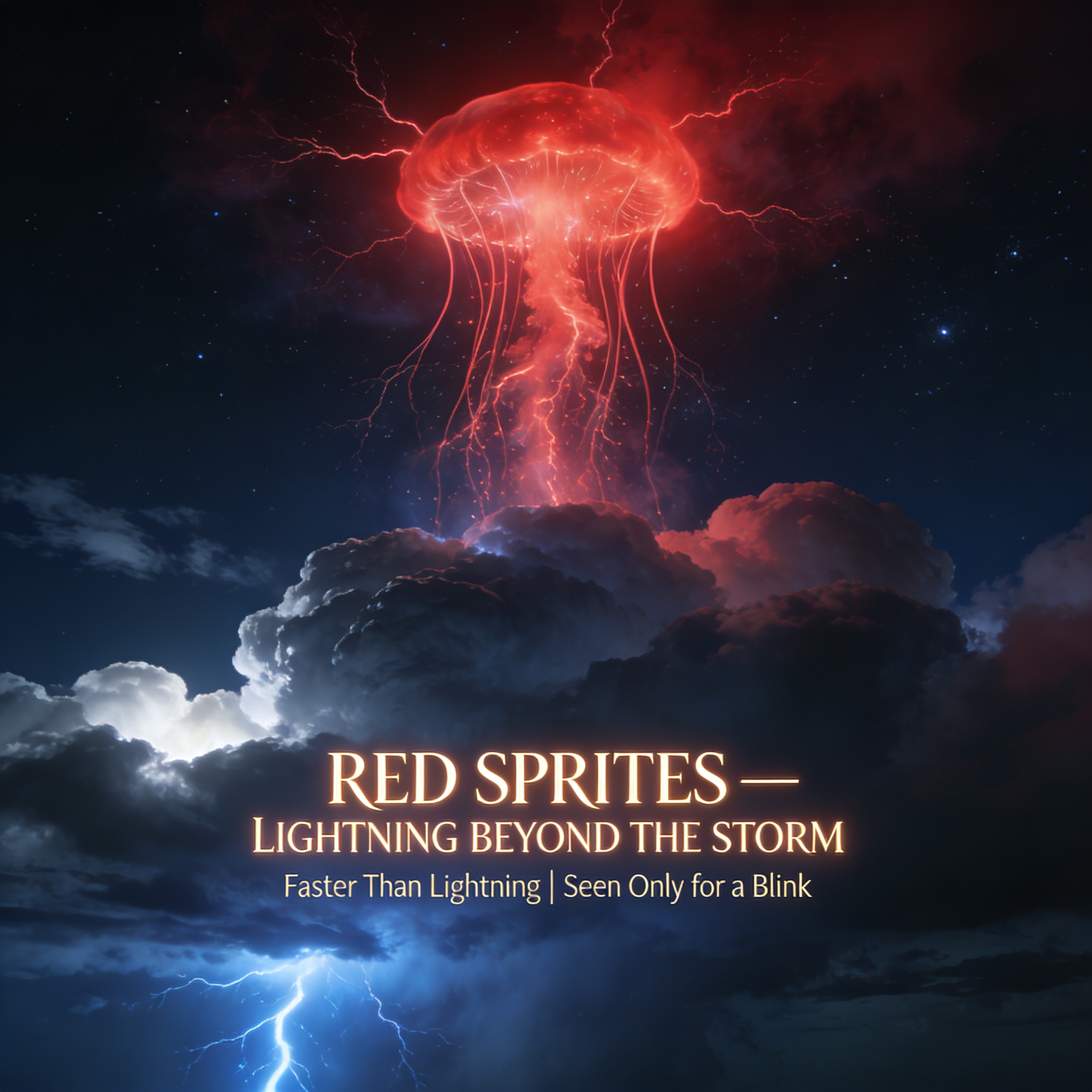 The Celestial - ⚡👀 Red Sprites — Blink and You’ll Miss Them They’re ...