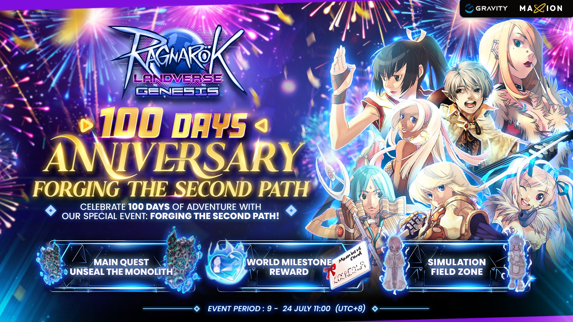 Ragnarok - 🎉 Ragnarok Landverse Genesis: 100 Days Anniversary – Forging ...