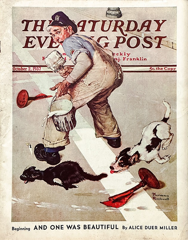 Norman Rockwell's Saturday Evening Post art