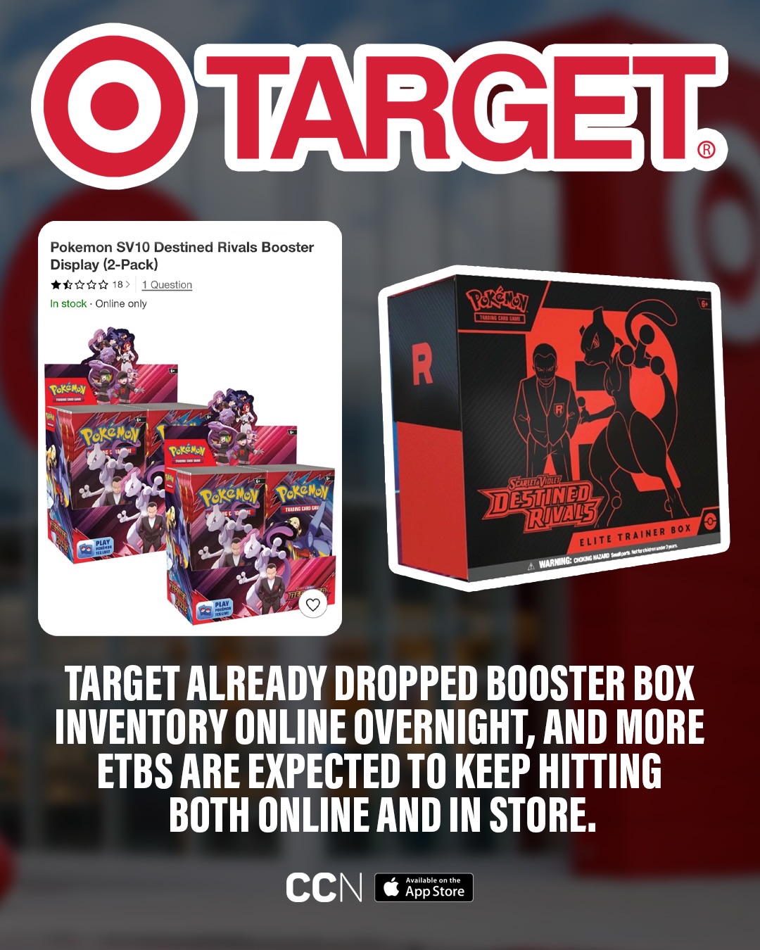 destined rivals booster box in stock Bundle You’ll also get 65 themed card sleeves to keep your cards safe Pokémon TCG: Scarlet & Violet-Destined