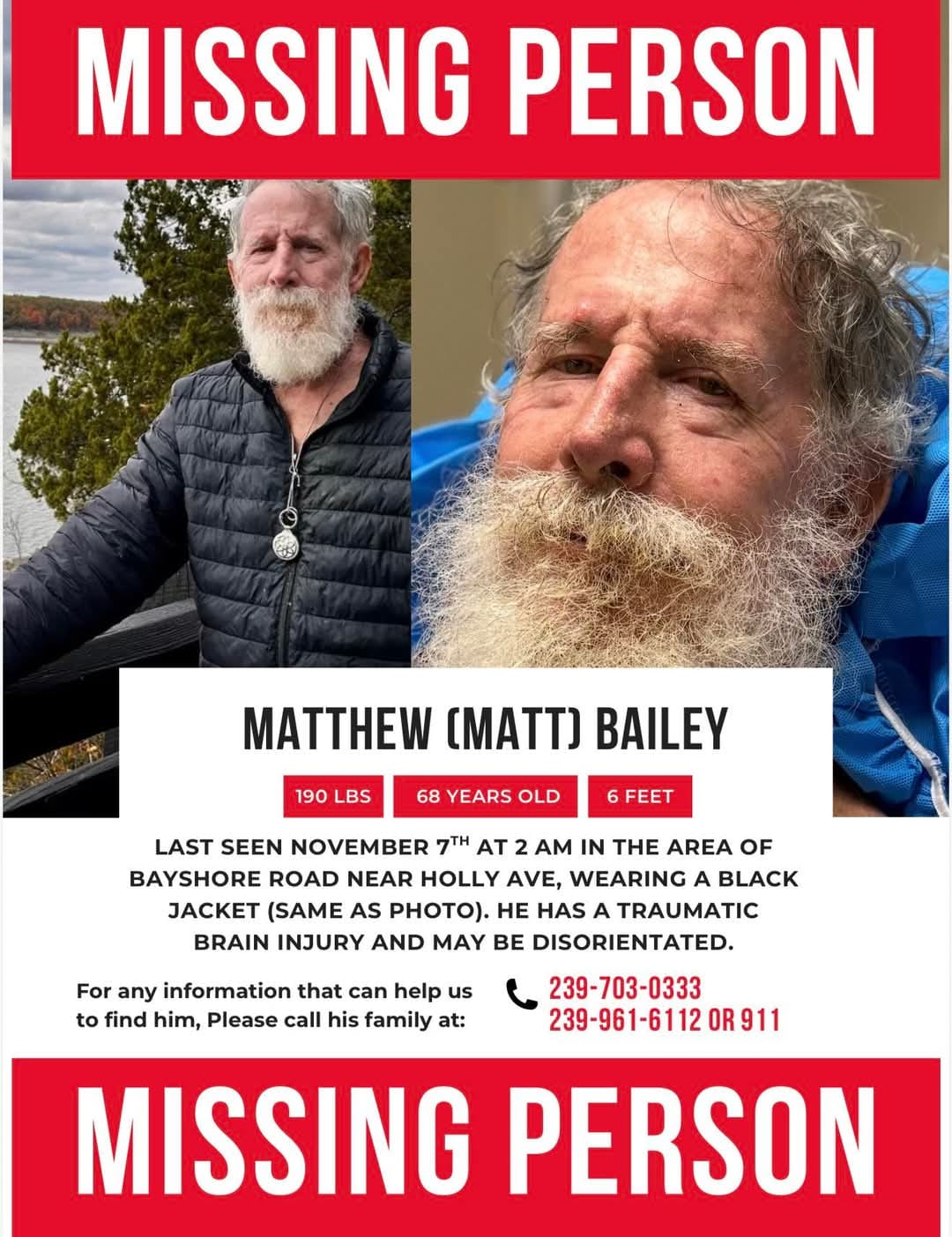 🚨 MISSING: Please help us find Matthew... - The Rescue Squad | Facebook