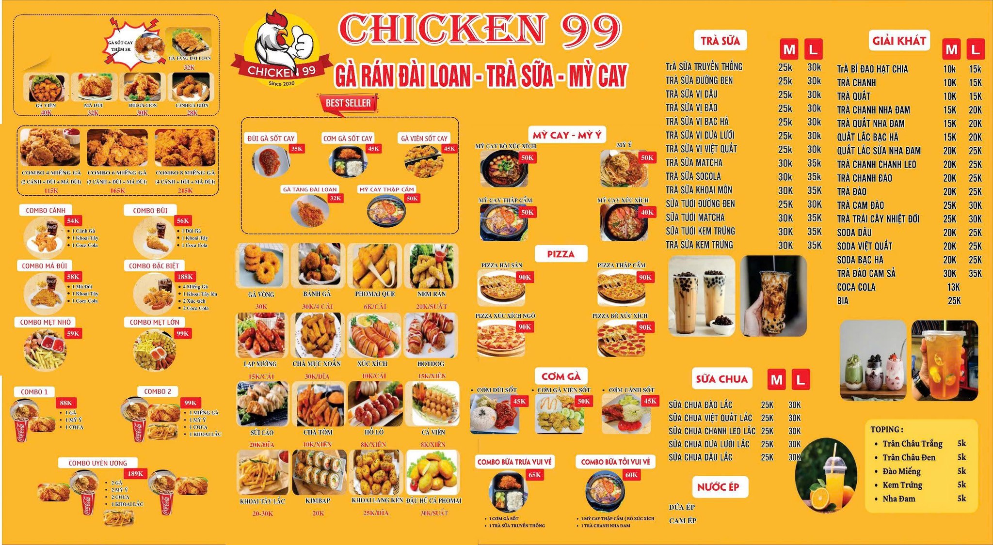 Chicken99 Gà Rán Đài Loan QUẾ VÕ | Bac Ninh