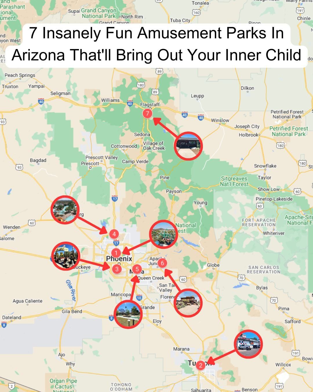 Arizona - These amusement parks will definitely bring out your inner ...