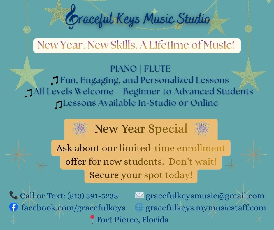 Graceful Keys Music Studio | Fort Pierce FL