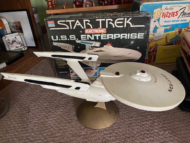 Fully restored South Bend toy Enterprise. Before and after photos