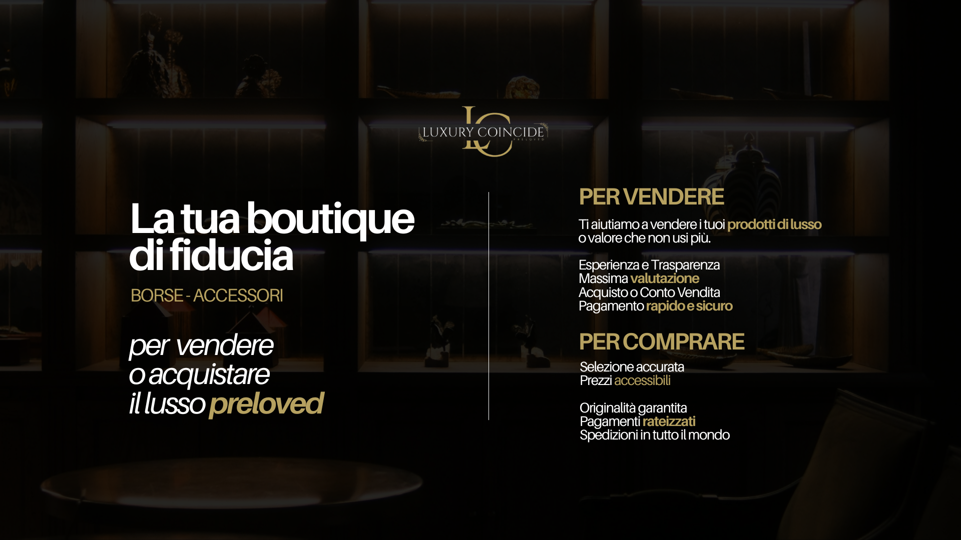 Luxury Coincide | Milan