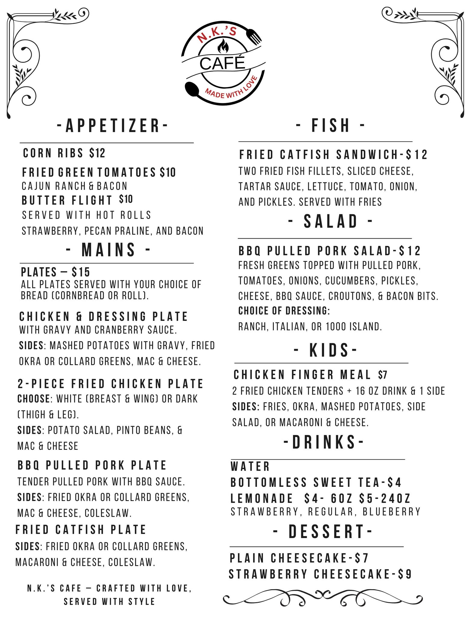 N.K.'s - N.K.’s Café 📍 509 East Ladiga Street, Piedmont, AL 37272 🍴 ...