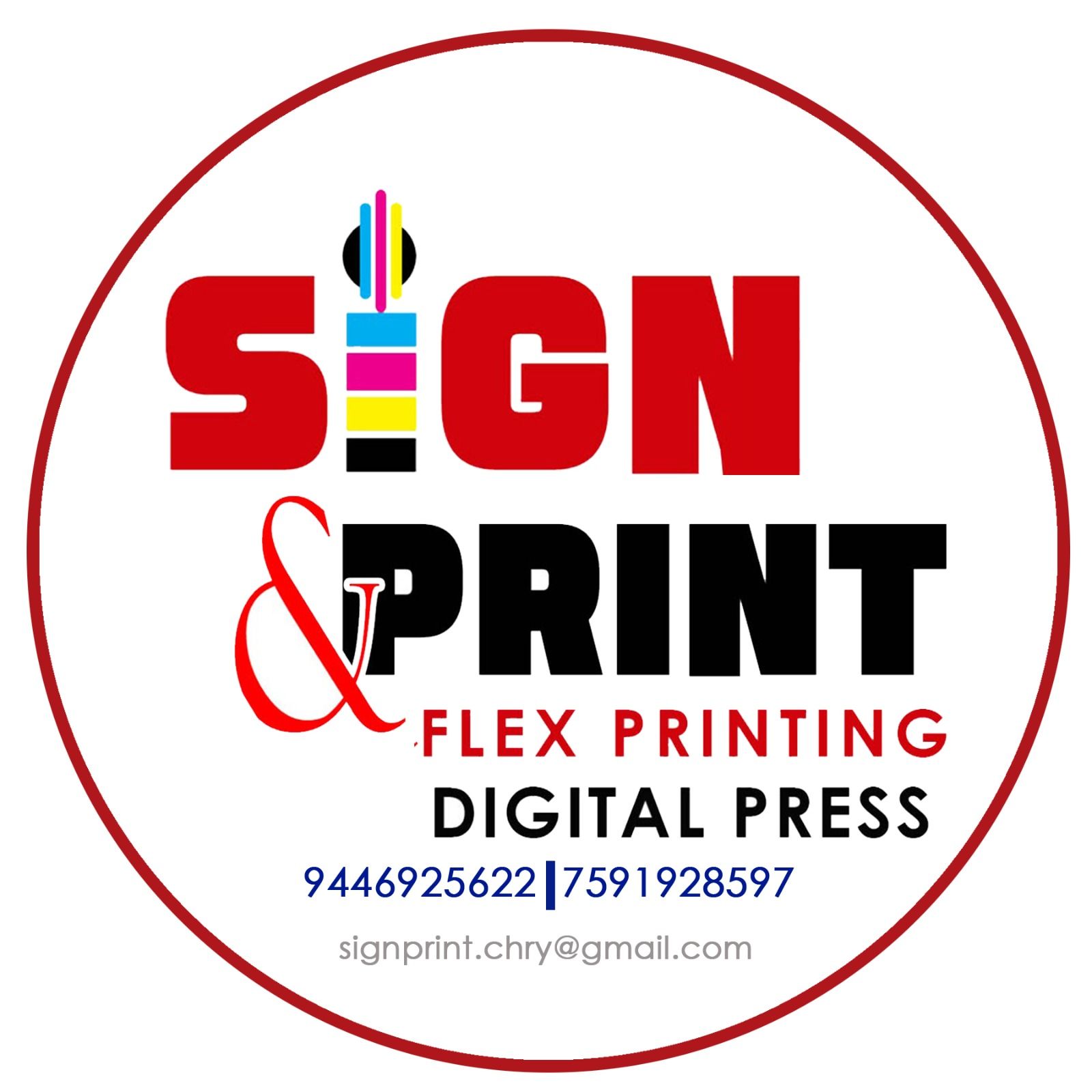 sign & print | Changanacherry
