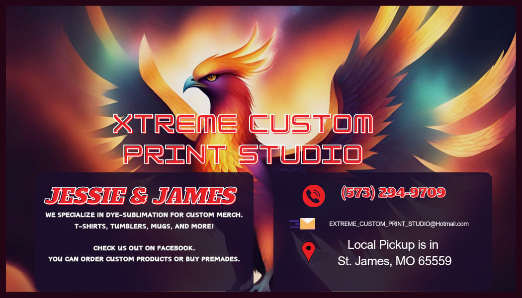 Xtreme Custom Print Studio | Saint James MO