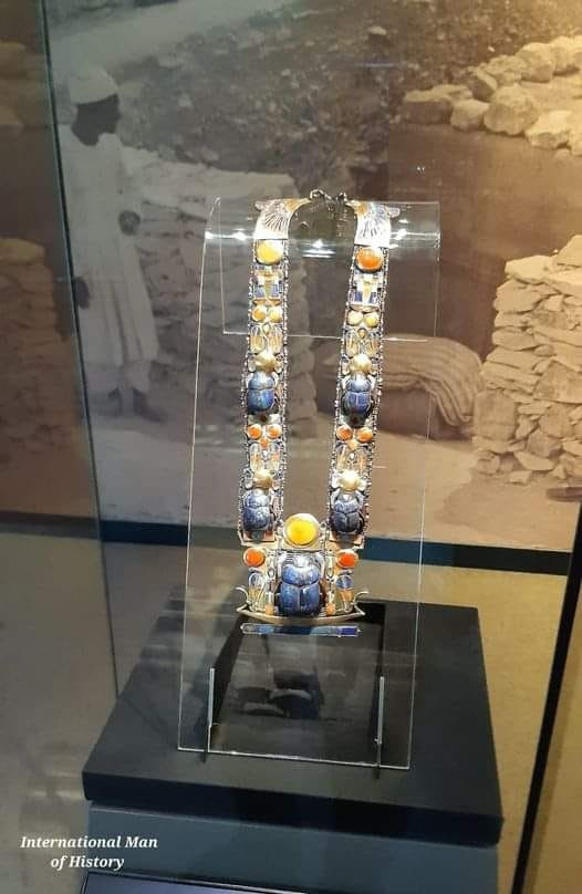 Winged Scarab Pendant of Tutankhamun From the Tomb of Tutankhamun
