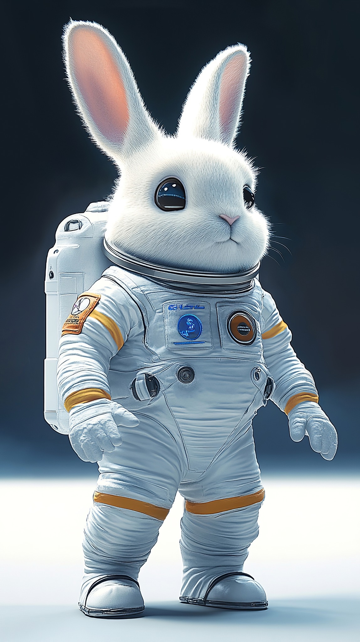 Space Rabbit: The Galaxy’s Trash Hero! 🐰🌟 Galaxy junk floating around ...