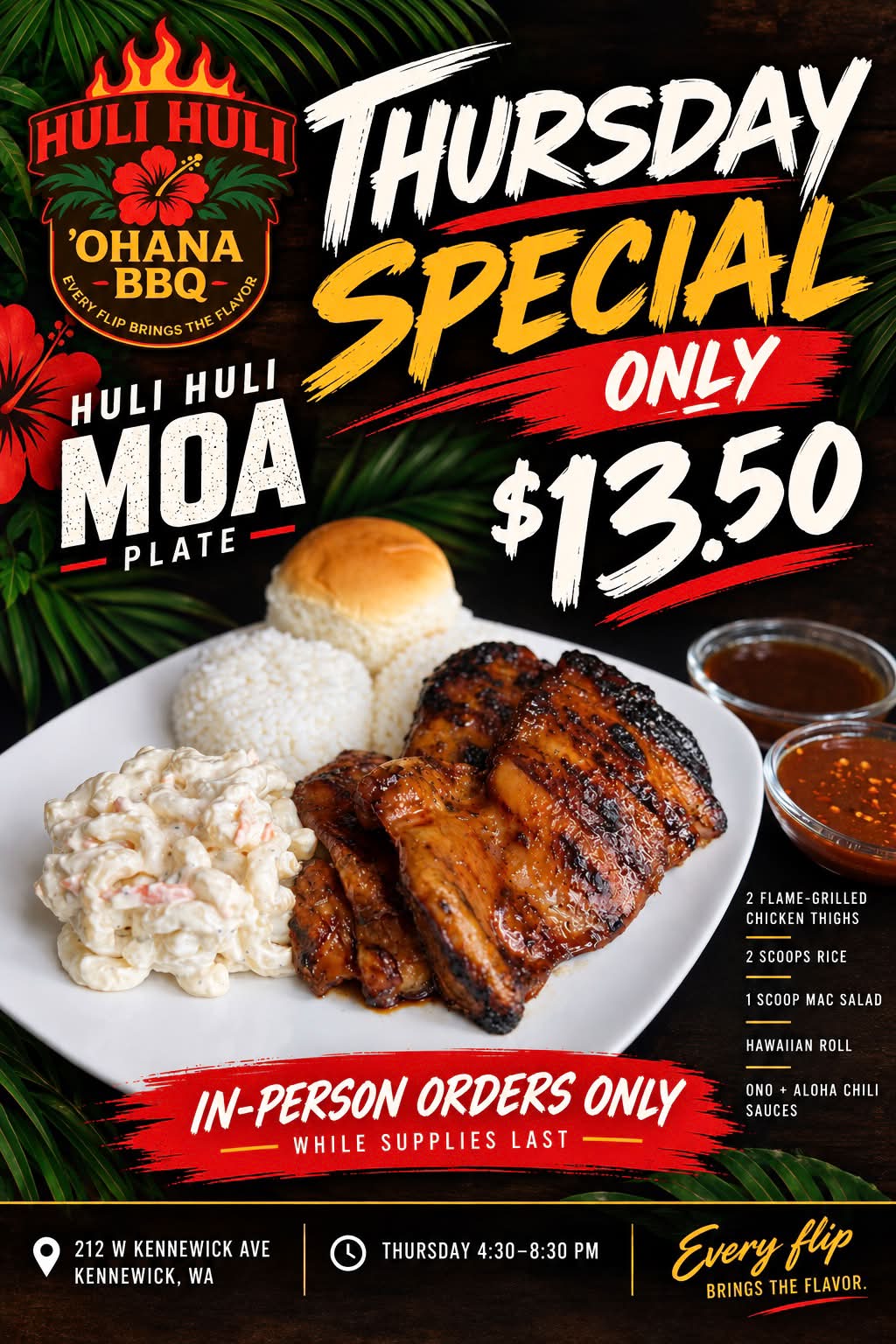 Huli Huli 'Ohana BBQ | Kennewick WA