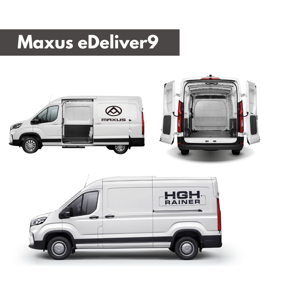 HGH - ⚡🚚 Geräumig. Kraftvoll. 100% elektrisch. Der neue MAXUS eDELIVER ...