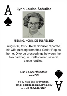 MISSING – HOMICIDE SUSPECTED – COLD CASE Lynn Louise Schuller On ...