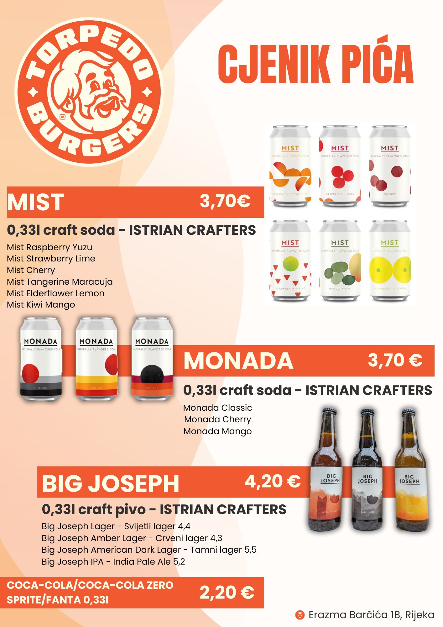 Torpedo Burgers | Rijeka