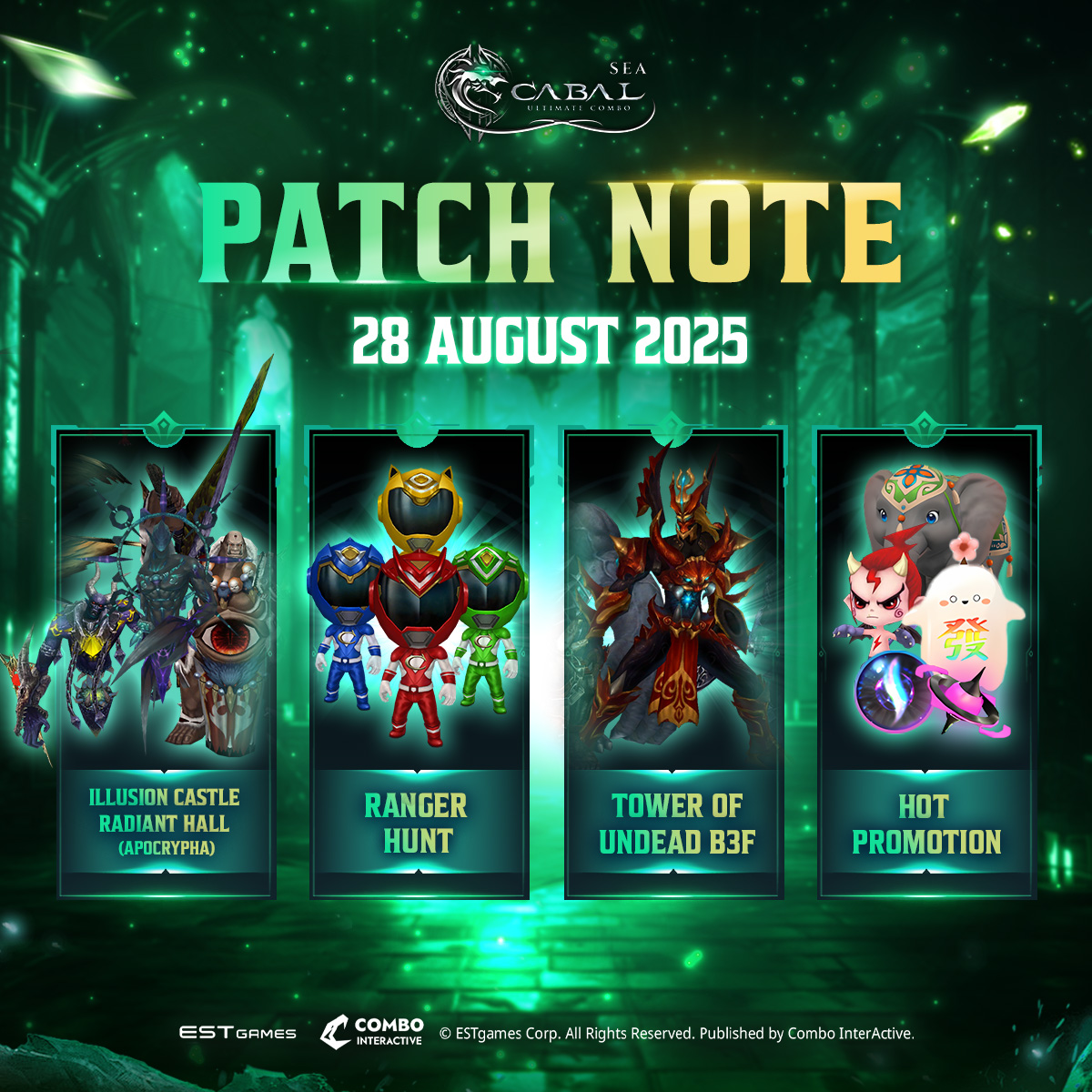🔥 28.8 Patch Note has... - Cabal: Ultimate Combo - En | Facebook